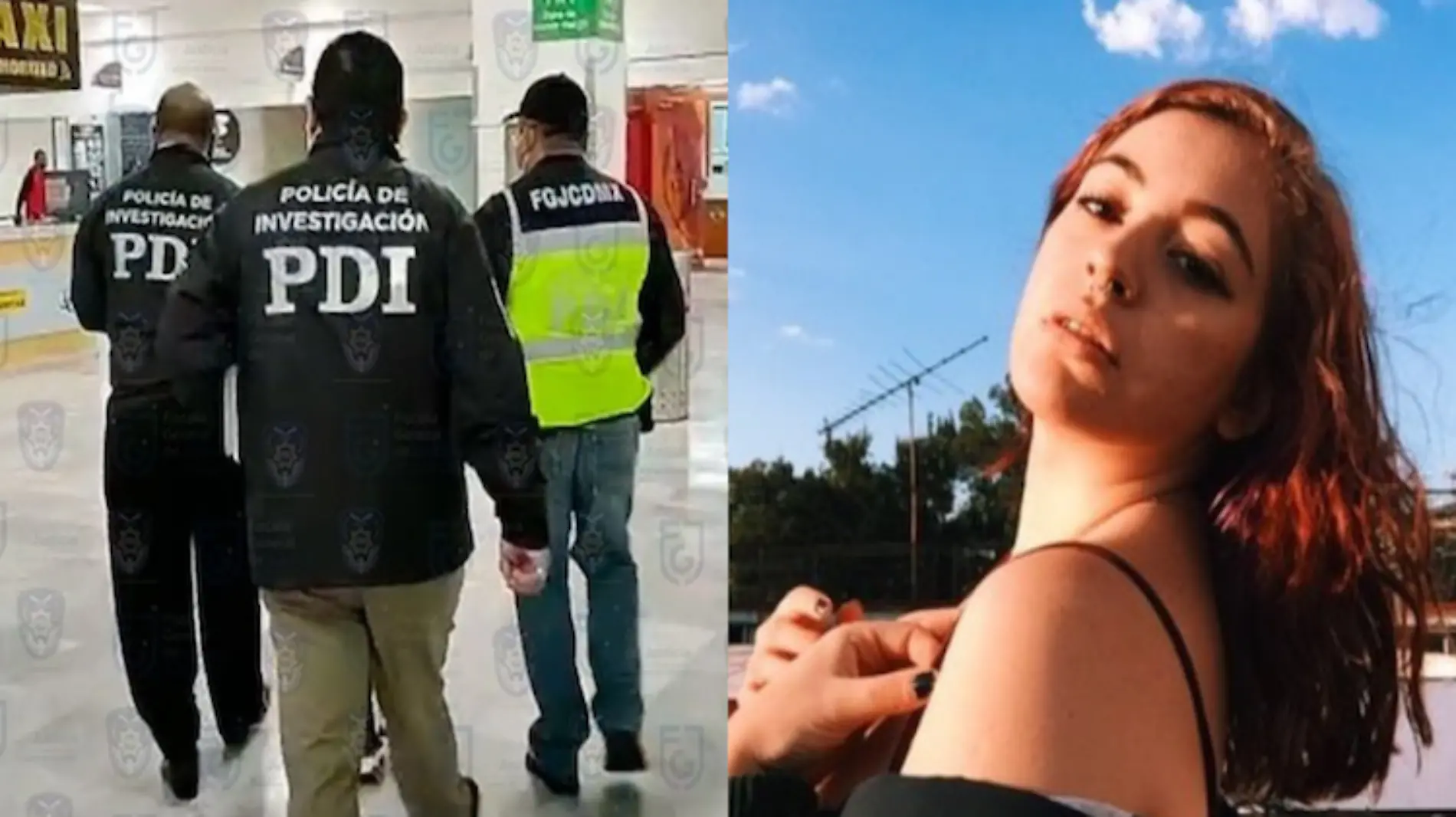 Collage Detención Involucrado Violación Ainara